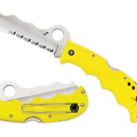 [SPYDERCO] 스파이더코 C79PSYL ASSIST SALT YELLOW 다이빙칼