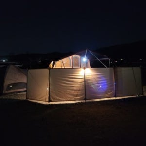 캠핑 타프 바람막이 윈드스크린 사이드월 S