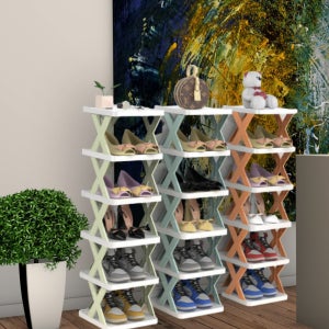 조립식 신발장 플라스틱 신발 진열장 선반 보관 수납 거치대