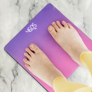 리벨리 몸무게 전자 저울 LED 디지털 그라데이션 체중계