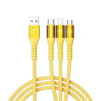 폼폼푸린 66w 고속 올인원 충전 케이블 3in1 USB C타입 아이폰 호환 5핀 충전기