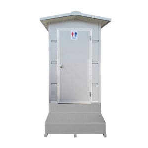 포세식 화장실 1칸 이동식 야외화장실 냄새 없는 거품 수세식 케이원