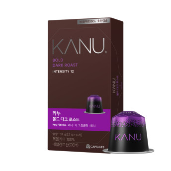 카누 네스프레소 호환캡슐 볼드 다크 10캡슐