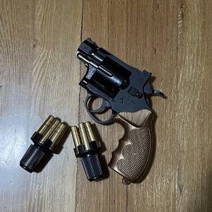 스미스 웨슨 M327 리볼버 핸드건 금속 메탈 합금 소재 스펀지탄 스폰지탄 소프트탄