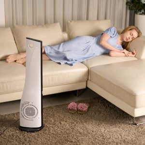 날개 없는 시원한 선풍기 산들바람 안전 저소음 리모컨 사무실 가정 공간디자인 가벼운