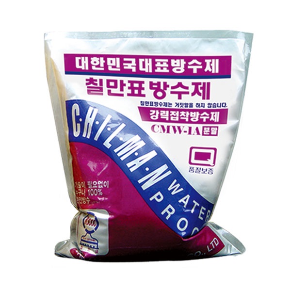 칠만표방수제 셀프옥상방수공사방수페인트 CMW-1A 강력접착방수제 분말5kg 누수X