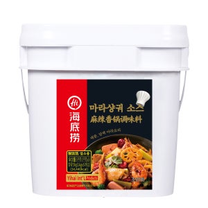 하이디라오 마라샹궈 소스 대용량 5kg 업소용 식당용 벌크 마라소스 중국식재료