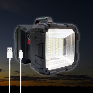 LED 손전등 서치라이트 충전식 랜턴 후레쉬 W846