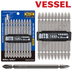 베셀 전동드릴비트 드라이버비트 110mm 10P VESSEL(일반/임팩드릴 사용가능)