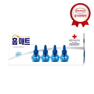 헨켈 모기약 홈매트 대한적십자사 에디션 리퀴드 리필 4입 (CP)