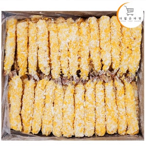 냉동 빵가루새우 튀김 벌크 30g 100마리 3kg 업소용 일식집 왕새우 튀김용