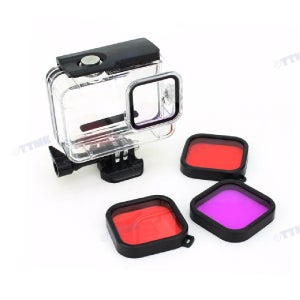 고프로수중촬영 웨딩촬영 레드 필터 방수 하우징 촬영 케이스