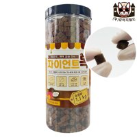 1.1kg 대용량 강아지 노즈워크 고구마 코코넛 큐브 훈련용 가수분해 간식