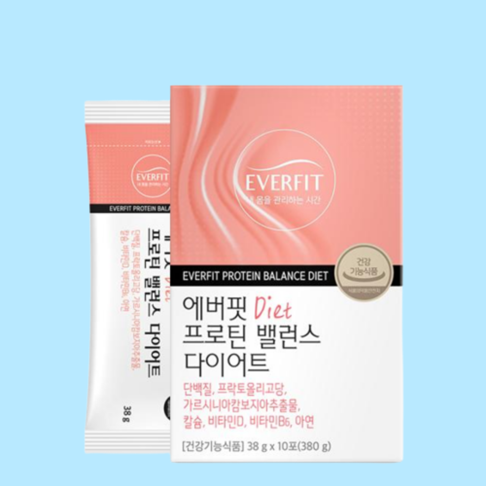 에버핏 프로틴 밸런스 단백질 산양유 가르시니아캄보지아 다이어트