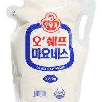 오뚜기 오쉐프 마요네즈 3.2kg 스탠딩 파우치