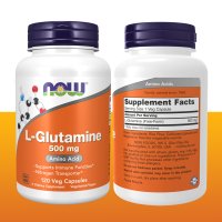 나우푸드 글루타민 500mg 베지캡슐 120개입 L-Glutamine