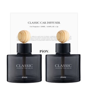 피오브 클래식 차량용 방향제 120ml x 2개입 디퓨저 블랙체리 고급 자동차 차량명품