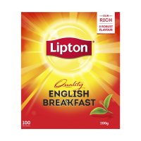 립톤 잉글리쉬 블랙퍼스트 홍차 티백 100개입 Lipton English Breakfast Tea