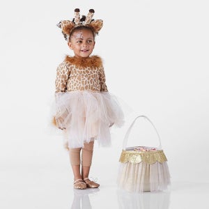 [포터리반키즈]기린 투투 코스튬_(4-6세) 토트백미포함