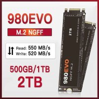 외장하드케이스 오리지널 1TB M.2 SSD 500GB NGFF 하드 드라이브 980EVO pcie 980 PRO 디스크, 노트북데스크탑맥용 내부 디스크