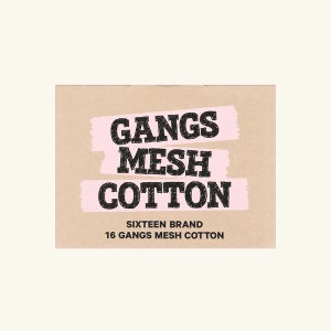 [16브랜드] 16 갱스 메쉬 코튼 500매 (100매X5개)