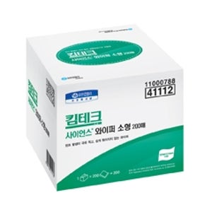 유한킴벌리 산업용 와이퍼 와이퍼올 종이타올 킴와이프스 41112 소형200매(=411127)