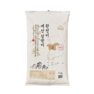 25년 백미 완전미 예산 삼광, 특등급 5kg, 1개