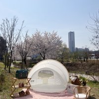 [urvs]피크닉 팝업 텐트 picnic pop-up tent 원터치텐트 나들이 그늘막 경량텐트