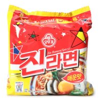 오뚜기 진라면(매운맛) 120g 5입