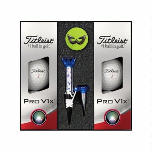 타이틀리스트 ProV1x 6구&화이트볼 볼마커&티 세트