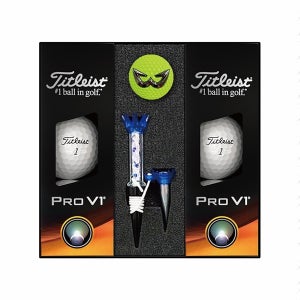 타이틀리스트 ProV1 6구&화이트볼 볼마커&티 세트