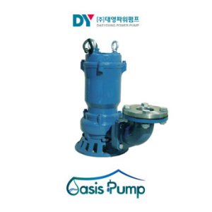 대영파워펌프 DWE-04M 1/2HP 220V 엘보형 수동 수중배수펌프 구경 50MM 표준 GC200 임펠라