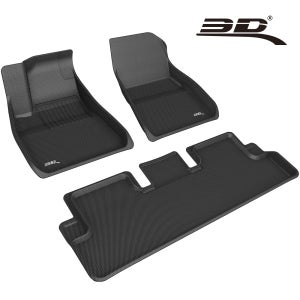 3D 카구 TPE 카매트 테슬라 모델3 리프레쉬, 1열+2열