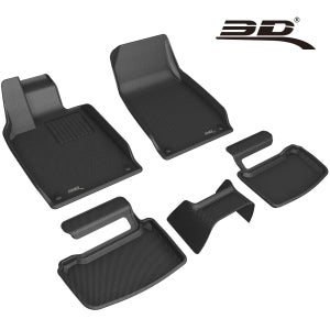 3D 카구 TPE 카매트 포르쉐 타이칸 1세대, 1열+2열