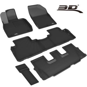 3D 카구 매트 TPE 카매트 현대 팰리세이드 LX2, 1열+2열+3열