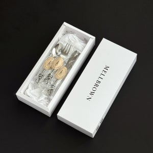 태국 꼬임 매듭 커트러리 세트 디저트3p세트