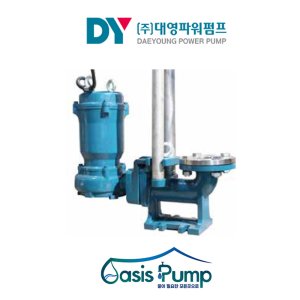 대영파워펌프 DWE-08MF 1HP 220V자동 탈착형 수동 수중배수펌프 구경 50MM 표준 GC200 임펠라