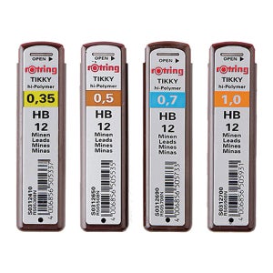 로트링 샤프심 (0.35mm, 0.5mm, 0.7mm, 1.0mm)