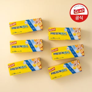 [+멤버십 10%적립] 글래드 매직랩 미니 주방랩 비닐랩 트레이더스 40mx20cm, 6개