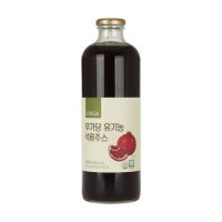 올가 ORGA 무가당 유기농 석류주스 1000mL/올가홀푸드