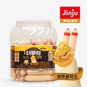 천하장사 더블링 한입 콰트로치즈 1200g PET (25gX48개입)