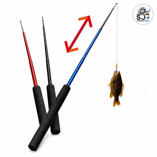 접이식 구멍치기 낚시대 휴대용 미니 바다 민물 계곡 낚시대 돌틈 장어 꺽지 소물 낚시 70cm