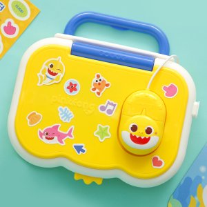 핑크퐁 아기상어 코딩컴퓨터+AA건전지 어린이 노트북 유아용 교육