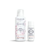 L’OCCITANE Reine Blanche Illuminating Form Discovery [일본발송] 록시땅 렌느 블랑쉬 일루미네티팅 클렌징 폼 & 스킨 디스커버리 세트