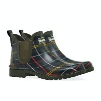 바버 웰링턴 숏 레인부츠 윌튼 BARBOUR WELLINGTON 첼시부츠 Tartan