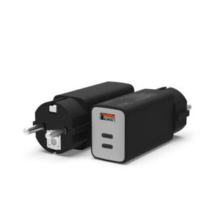 아이웨어 초고속 65W 접지 3in1 3포트 맥북 아이패드 갤럭시 멀티 충전기