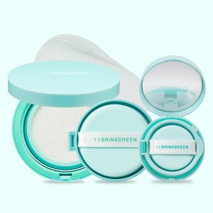 브링그린 티트리 시카 톤업 선쿠션 15g 1+1 / SPF50+ PA++++