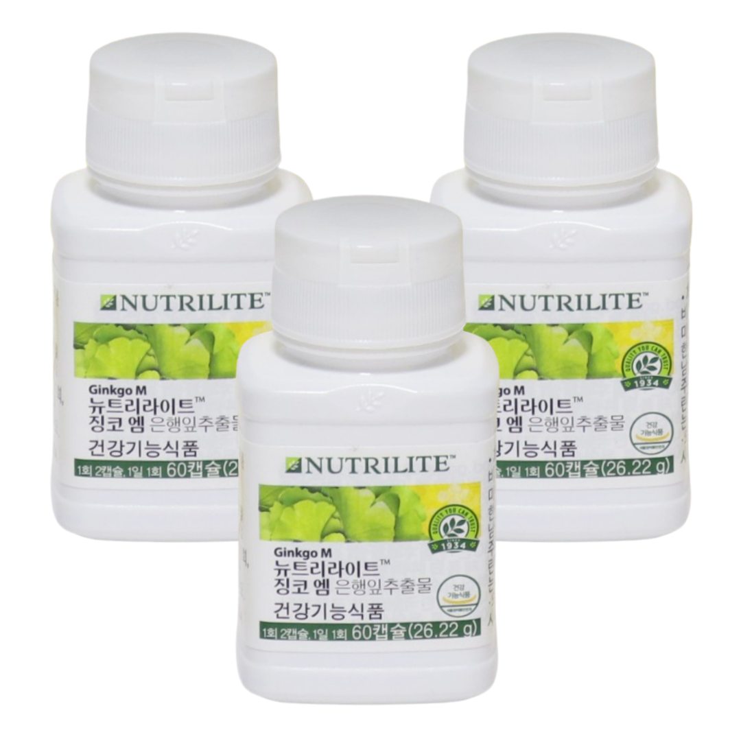 암웨이 <b>징코엠</b> 징코M 3개