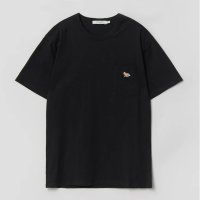 메종키츠네 베이비폭스 패치 포켓 티셔츠 블랙(GM00116KJ0008 P199 BLACK)