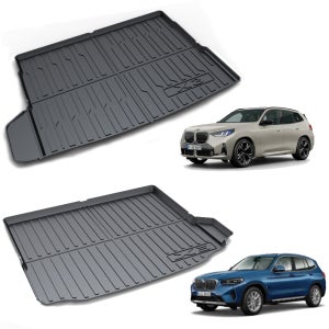 BMW 호환 X3 트렁크매트 트렁크 카본 논슬립 3D 방수 고무 매트